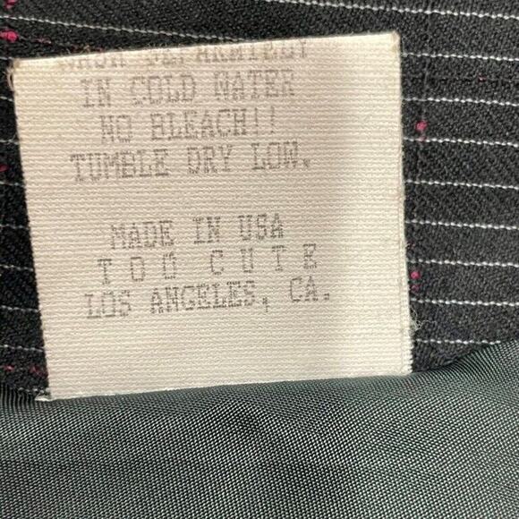 Y2K 90’s TOO CUTE LOONEY TUNES BLAZER VEST TASMANIAN DEVIL SZ S AESTHETIC ICONIC - Picture 6 of 16